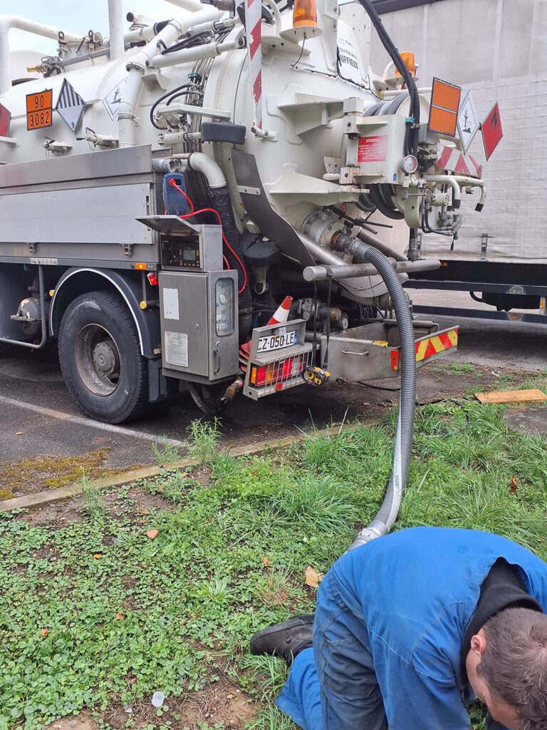 Klinzing : nettoyage des séparateurs d’hydrocarbures à Ruelisheim