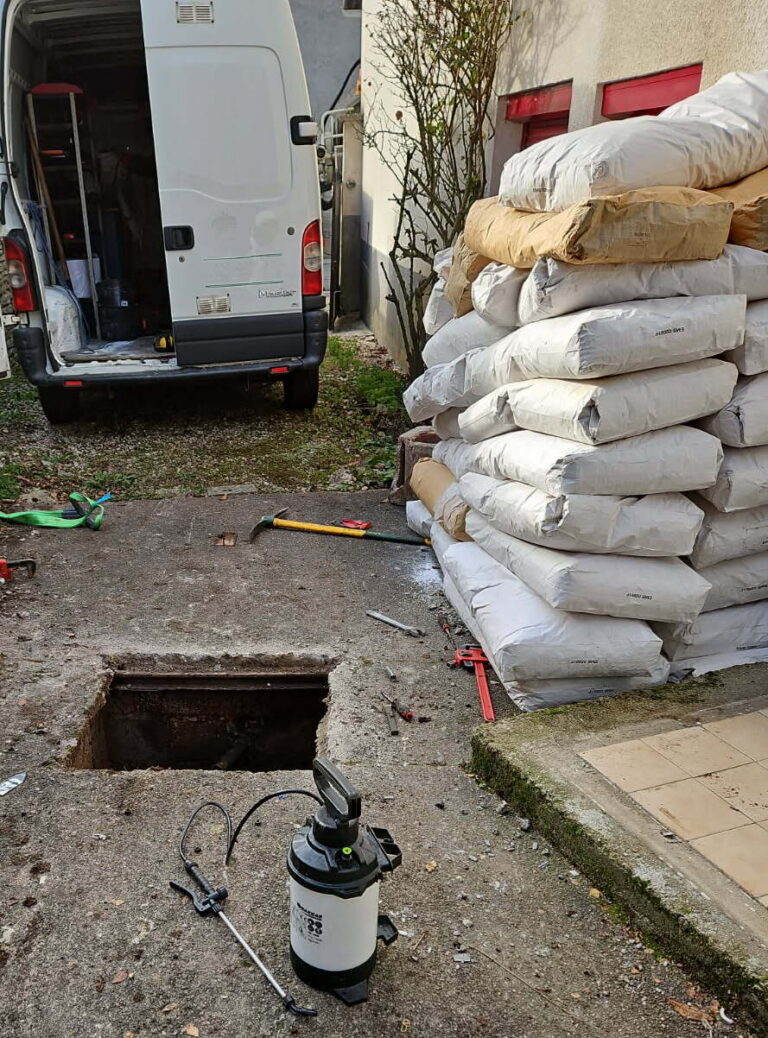 Inertage cuve de carburant