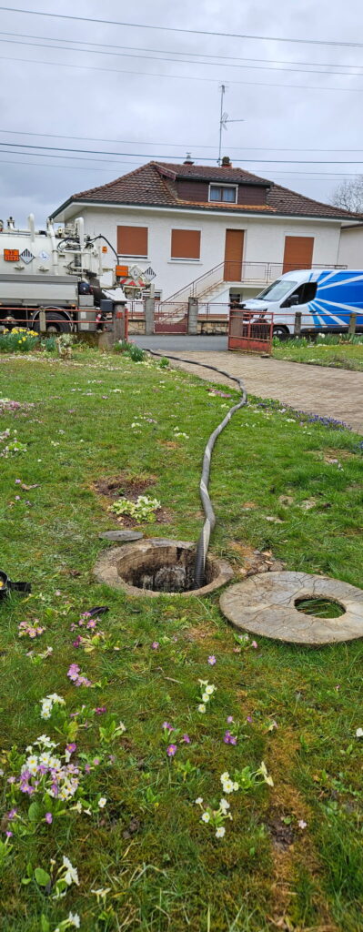 CHANTIER INERTAGE CUVE DE FIOUL AU BETON