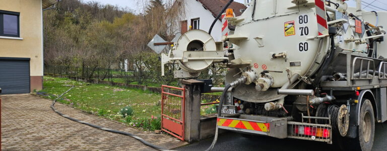 CHANTIER INERTAGE CUVE DE FIOUL AU BETON